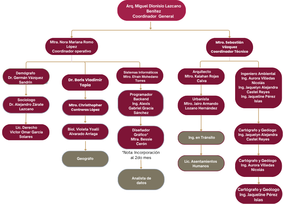 Organigrama del IMIP